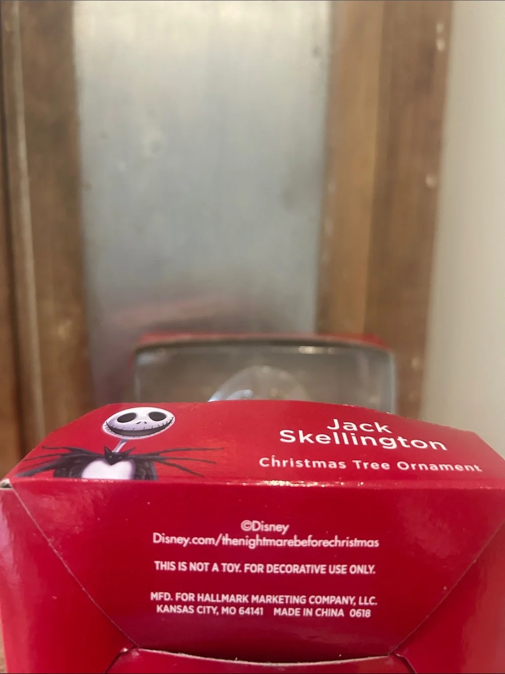 Jack Skellington nightmare before Christmas ornament